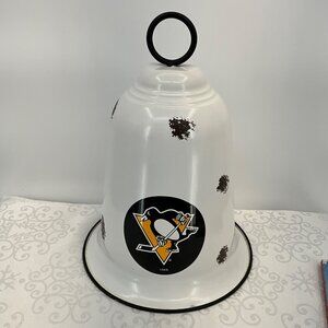 Vintage Pittsburgh Penguins NHL Metal Bell Decor‎